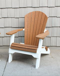 Two-Tone Deluxe Folding Chair