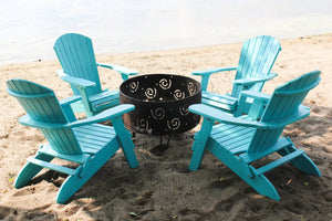 Set of 4 Deluxe Adirondack Folding Chairs