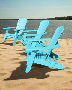 Solid Color Deluxe Folding Chair