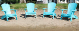 Set of 4 Deluxe Adirondack Folding Chairs