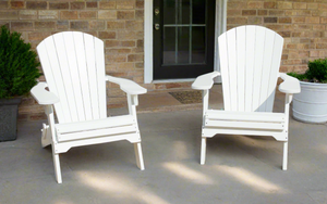 Solid Color Deluxe Folding Chair